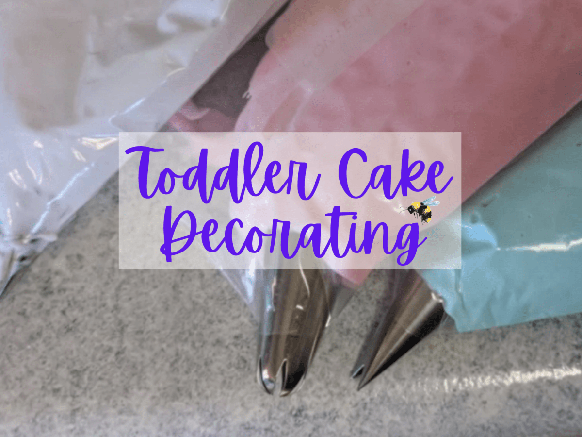 Toddler Cake Decorating